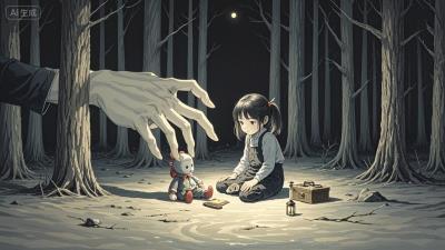 村口老宅门前的诡异人头，吓坏幼童多年不敢走此路