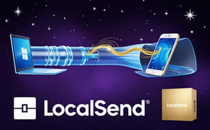 Windows手机电脑互传神器LocalSend便携版适用多设备用户软件资料