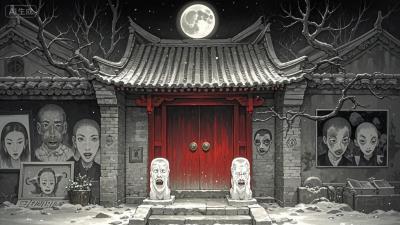 山中迷途突遇黑天 诡异墓碑救命惊魂
