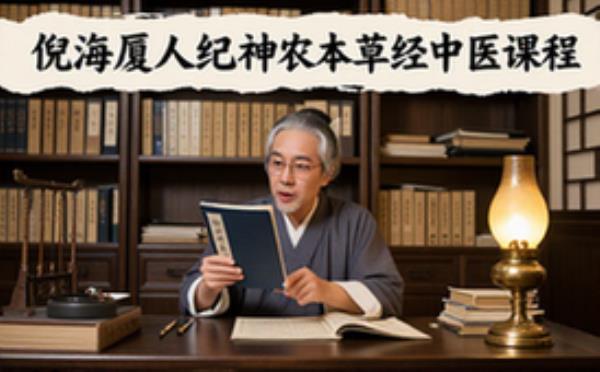 倪海厦人纪神农本草经中医课程字幕版适合中医爱好者