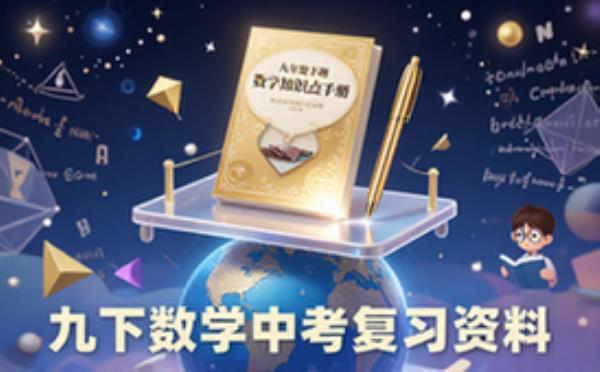 九年级下册数学中考知识点手册-学生适用-系统复习资料