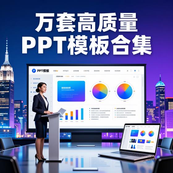 万套高质量PPT模板合集-办公人群-多分类实用模板资料包