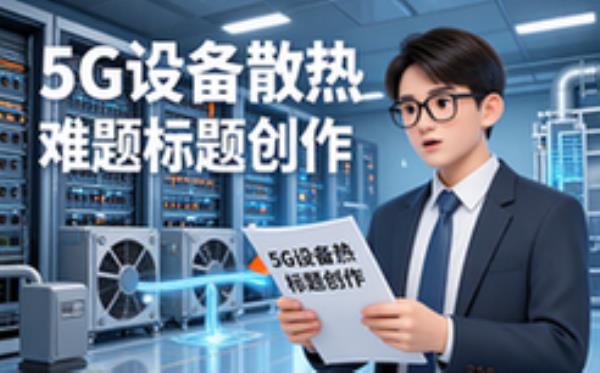 5G设备采购主管适用解决散热难题标题创作资料
