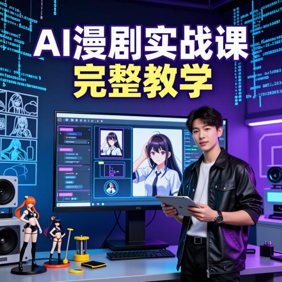 AI漫剧全栈实战课-创作者-完整教学-工具到导演流-课程资料