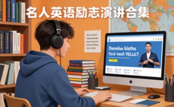 名人英语励志演讲合集-英语学习者-听力训练资料