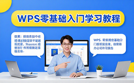 WPS办公软件零基础入门教程-新手适用-快速掌握操作-电子资料
