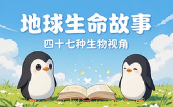 生物科普读物 以四十七种生物视角讲述地球生命故事