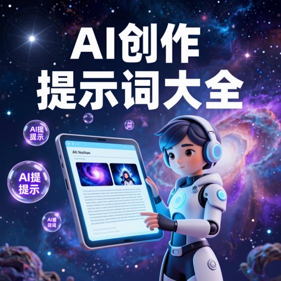AI创作提示词大全-创作者适用-含文章图片提示词-资料合集