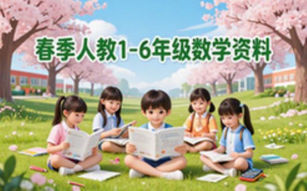 人教春季数学同步练习资料1-6年级课后配套作业习题文档