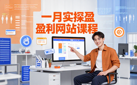 盈利资源网站实操培训课程-创业者-1个月快速搭建教程