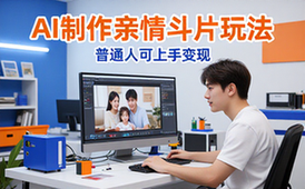 AI亲情短片制作玩法-普通人上手变现资料