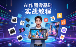 AI作图实战班教程-零基础适用-摄影置景后期创意资料