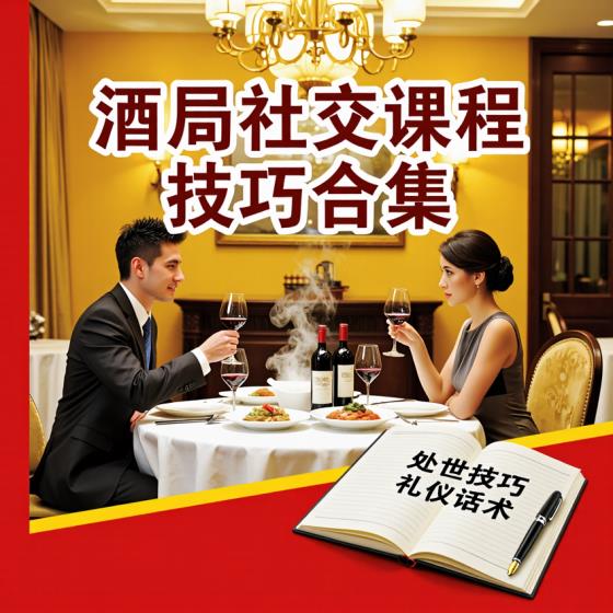 酒局饭局应酬社交课程-成年人-人情世故话术技巧-合集资料