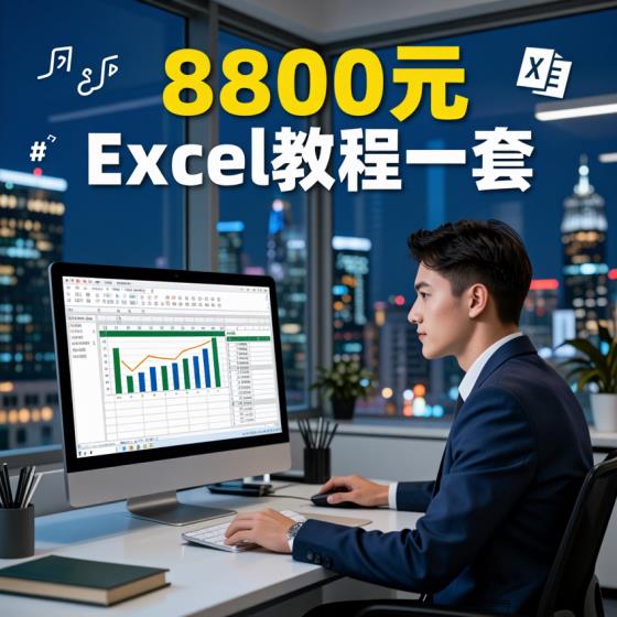 Excel教程-职场人士-专业内容-高效学习资料-视频课程