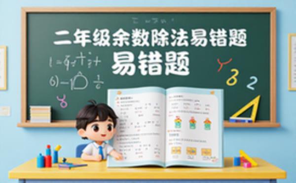 二年级下册数学余数除法易错题练习含答案资料