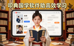 叩典国学经典学习软件v1_4_1版国学爱好者高效学国学知识工具