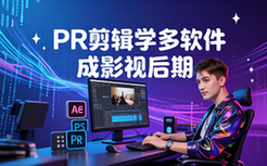 PR剪辑全套课程-影视后期从业者-学多款软件操作-视频教程