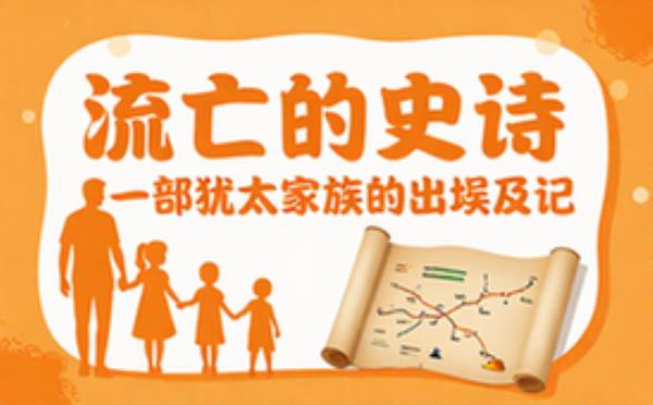 犹太民族流亡回忆录 出埃及记般的迁徙经历与家族史