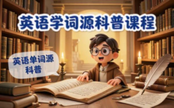 英语单词起源科普课程-英语学习人群-词汇发展由来讲解-在线课程