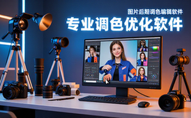 图片后期调色软件-专业人士-参数调整风格优化-教程资料