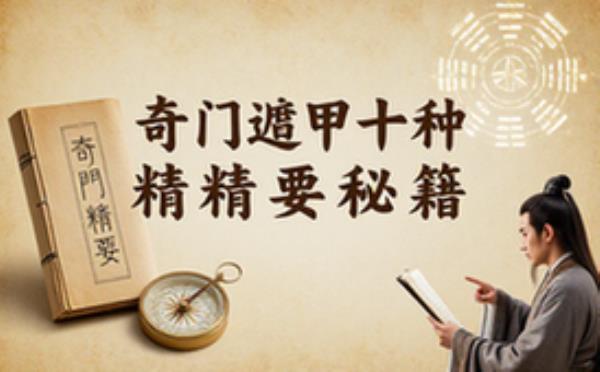 奇门遁甲秘籍-玄学爱好者适用-十种精要内容-电子资料
