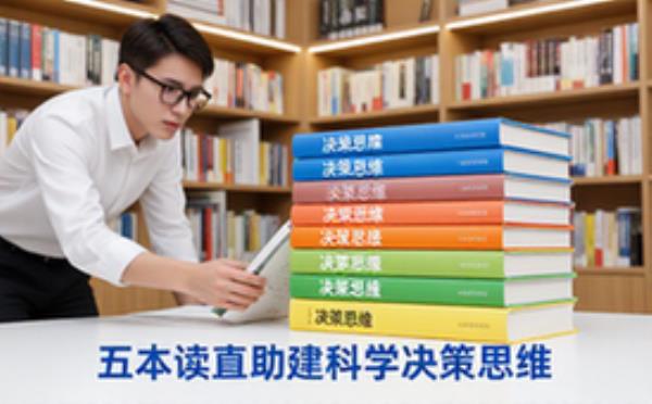 决策思维读物5本套装-读者适用-科学思维建立-助理性抉择-电子书