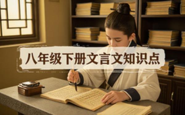 八年级下册文言文知识点梳理-学生适用-课内重点-文字资料