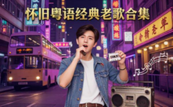 怀旧粤语歌曲合集-音乐爱好者-经典老歌-日常收听无损音频
