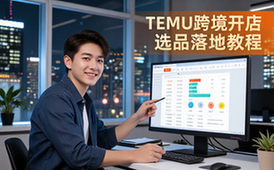 TEMU跨境新手营开店选品落地教程电子资料