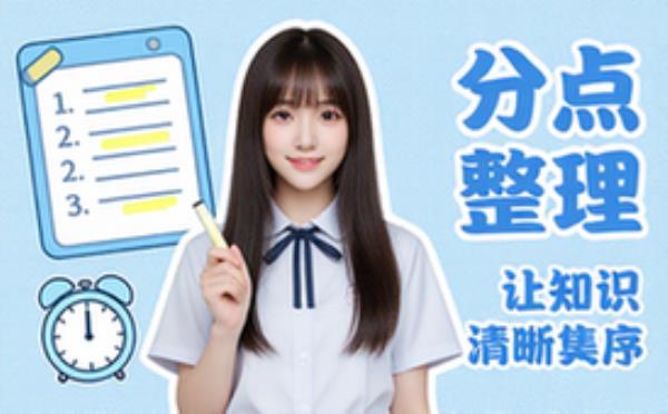 分点整理段落内容的方法