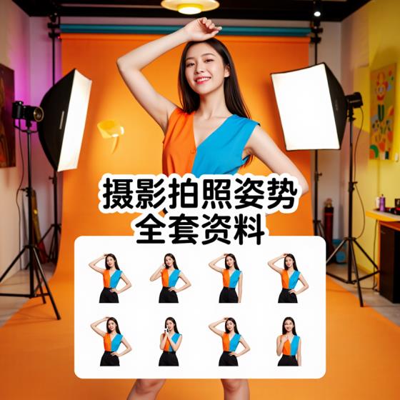 摄影拍照姿势全套资料-摄影爱好者-含图教程案例