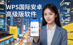 WPS国际高级版本安卓移动端办公处理软件解锁资料