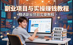 副业项目合集-适合想赚钱人群-网络赚钱方法实操教程资料