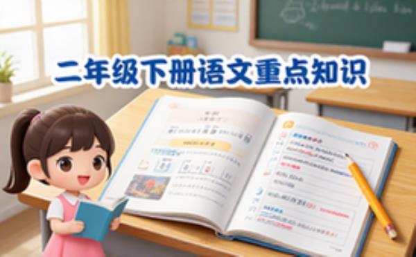 二年级下册语文重点知识合集-春季适用-系统梳理学习要点资料