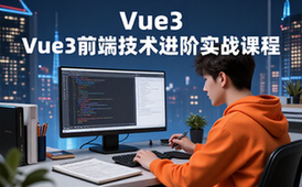 Vue3前端技术栈进阶实战课程-开发者-搭配脚本语言-视频教程
