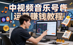 中视频音乐号运营教程-创业者适用-含赚钱方法详解-电子文档