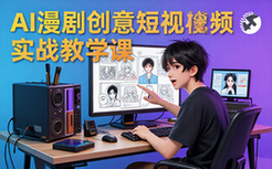 AI漫剧创意短视频教学课-创作者-全流程实战-视频资料