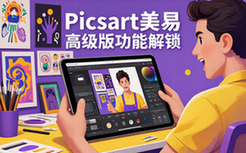 Picsart美易高级版图像编辑软件全功能解锁虚拟资料