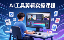 AI剪辑实操案例课程-短视频创作者-结合多工具-剪辑教学-视频资料