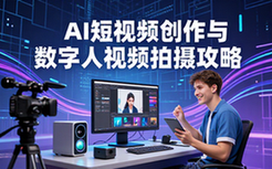 AI短视频创作攻略-创作者适用-含数字人拍摄-爆款打造资料