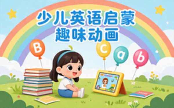 少儿英语启蒙动画资源-低龄儿童-趣味英文学习-可观看
