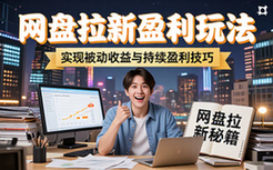 网盘拉新高阶玩法教学-网赚人群-盈利技巧-实操秘籍-电子资料