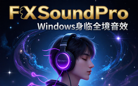 FxSoundPro无限制版Windows音效软件适用PC用户分享资料