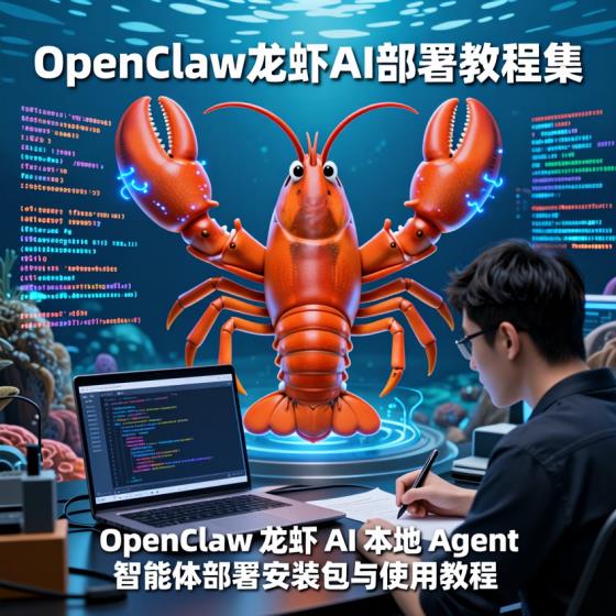OpenClaw龙虾AI本地Agent智能体部署教程安装包合集