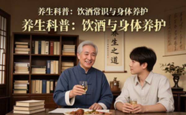 养生科普读物-饮酒人群-酒水饮用与日常养护知识讲解资料