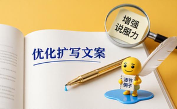 优化扩写文案-写作者适用-增添细节例子增强说服力-文档资料