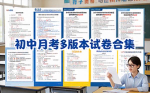 初中七八九年级上册第一次月考多版本试卷合集学生备考资料