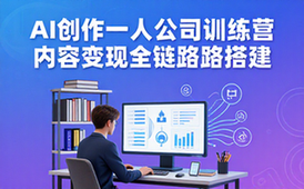 AI创作一人公司训练营-创作者-内容变现搭建全链路资料