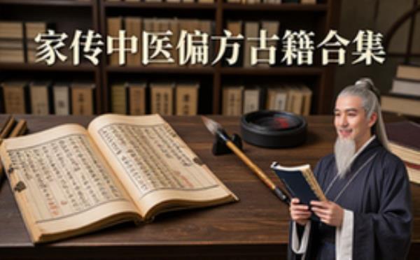 中医偏方与民间技艺古籍文献合集-家传手抄秘本资料