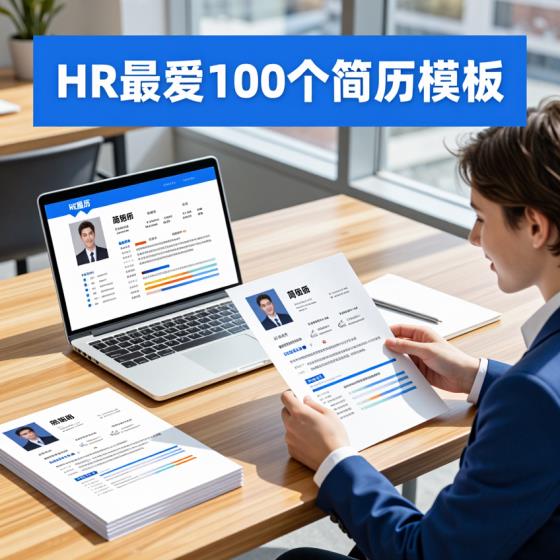 HR最爱100个满分简历模板职场人士求职必备电子资料